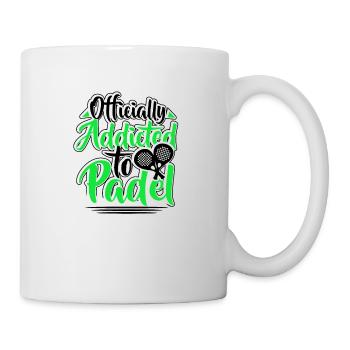 Paddle Tennis Paddle Paddle Tennis Padel Tennis - Mug blanc - blanc - Droite