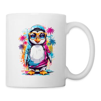 Cool Penguin - Mug - white - Right