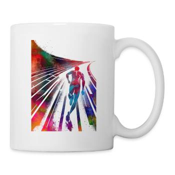 Runner sport #jogging - Mug - white - Right