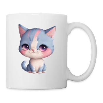 Chat - Mug blanc - blanc - Droite