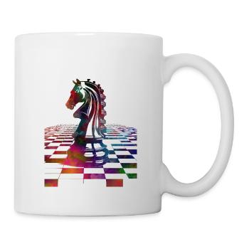Schach #chess #sport - Tasse - Weiß - Rechts