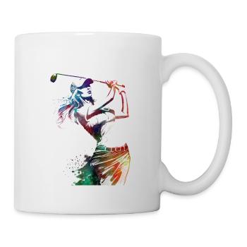Golf player sport #golf #sport - Mug - white - Right