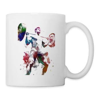 Gewichthebersport #weightlifting - Tasse - Weiß - Rechts