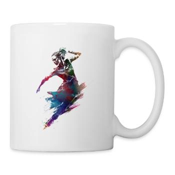 Eiskunstlauf, Sportkunst, #skating #figureskating # - Tasse - Weiß - Rechts