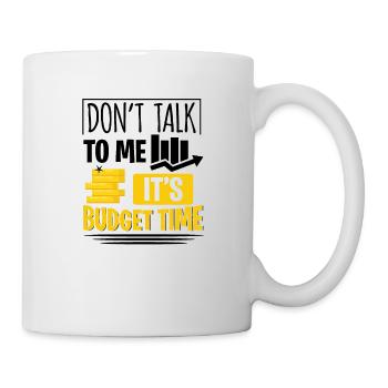 Budget Forecast Controlling Buchaltung Accounting - Mug - white - Right