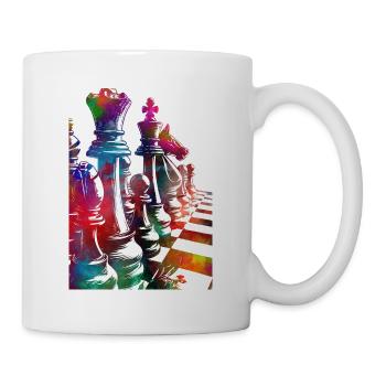Schach #chess #sport - Tasse - Weiß - Rechts