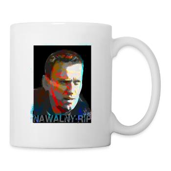 Navalny,RIP,Graffiti,Painting - Mug - white - Right