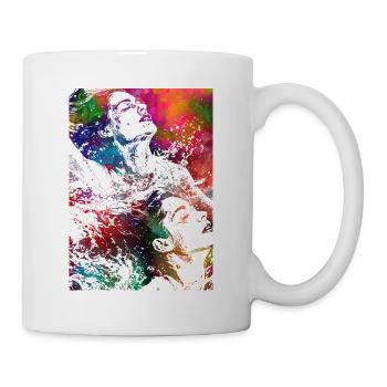 Natation féminine #sport - Mug blanc - blanc - Droite