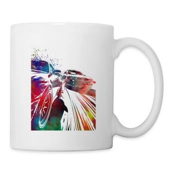 Autorennen #racing #sport - Tasse - Weiß - Rechts