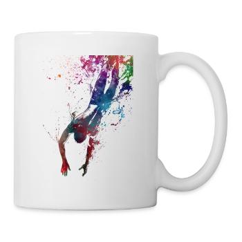 Sport de natation #swimmer #sport - Mug blanc - blanc - Droite