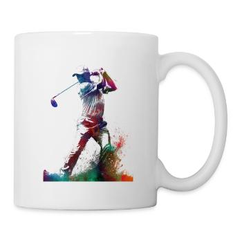 Golf player sport #golf #sport - Mug - white - Right
