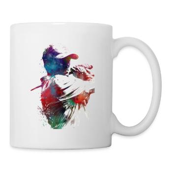 Golf player sport #golf #sport - Mug - white - Right