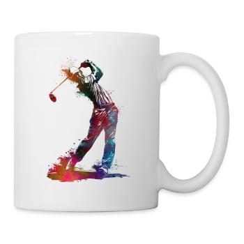 Golf player sport #golf #sport - Mug - white - Right