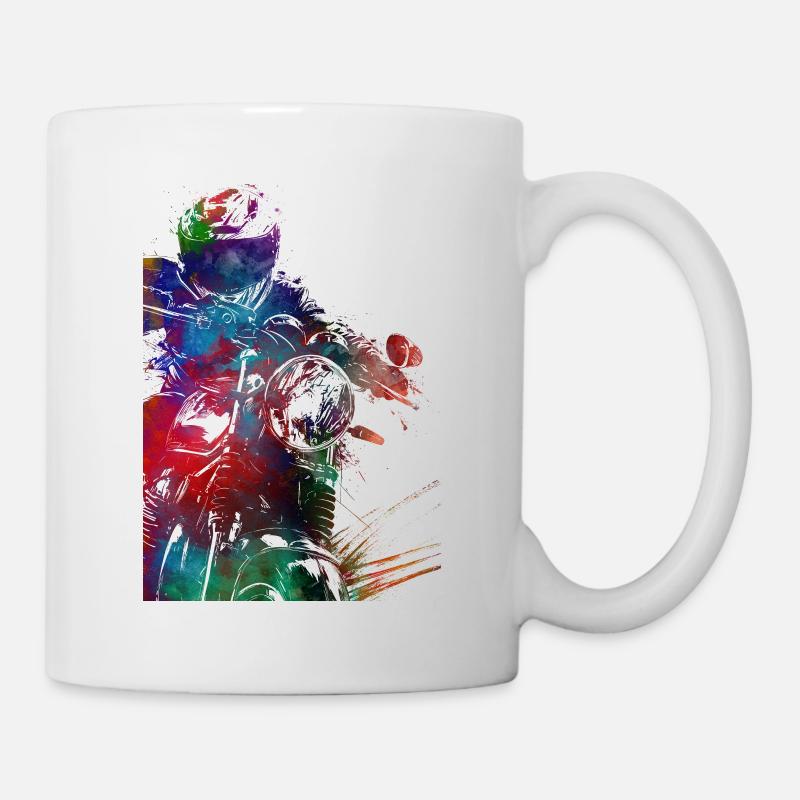 #motor #sport de course automobile - Mug blanc - blanc