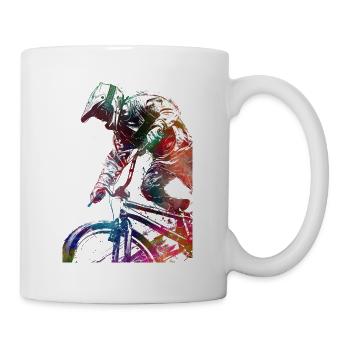BMX Fahrer #sport #bike - Tasse - Weiß - Rechts