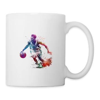 Basketball-Sportkunst #basketball - Tasse - Weiß - Rechts