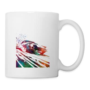 Cars racing #racing #sport - Mug - white - Right