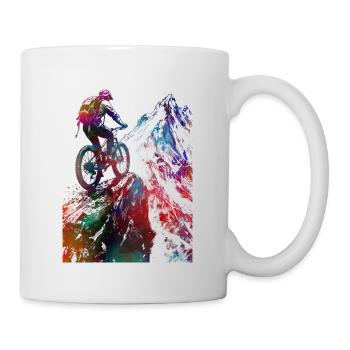 Cycling Bike sport article #cycling #sport #biking - Mug - white - Right
