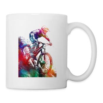 BMX Fahrer #sport #bike - Tasse - Weiß - Rechts