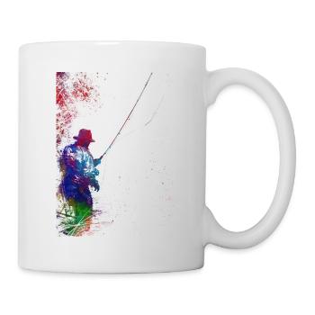 Fishing sport art #fishing - Mug - white - Right