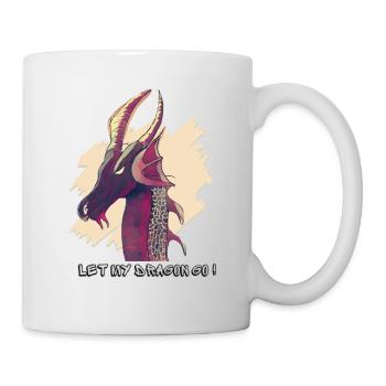 Let My Dragon Go ! - Mug blanc - blanc - Droite