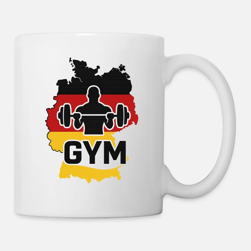 Muscle Nation FR - Mug blanc - blanc