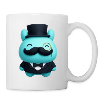 Mr. Ham Elegant Premium Character - Mug - white - Right