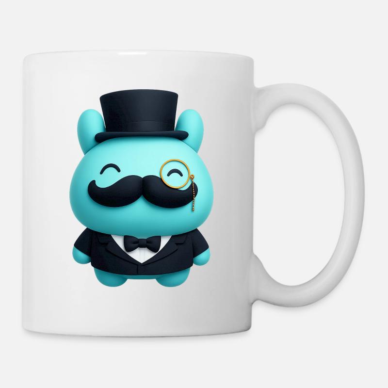 Mr. Ham Elegant Premium Character - Mug - white