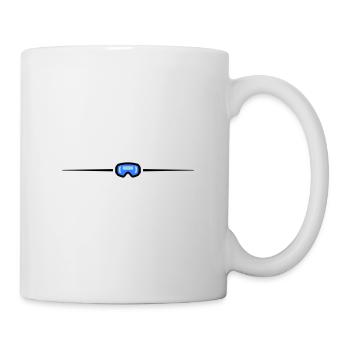 Ski Goggles Icon Line - Mug - white - Right