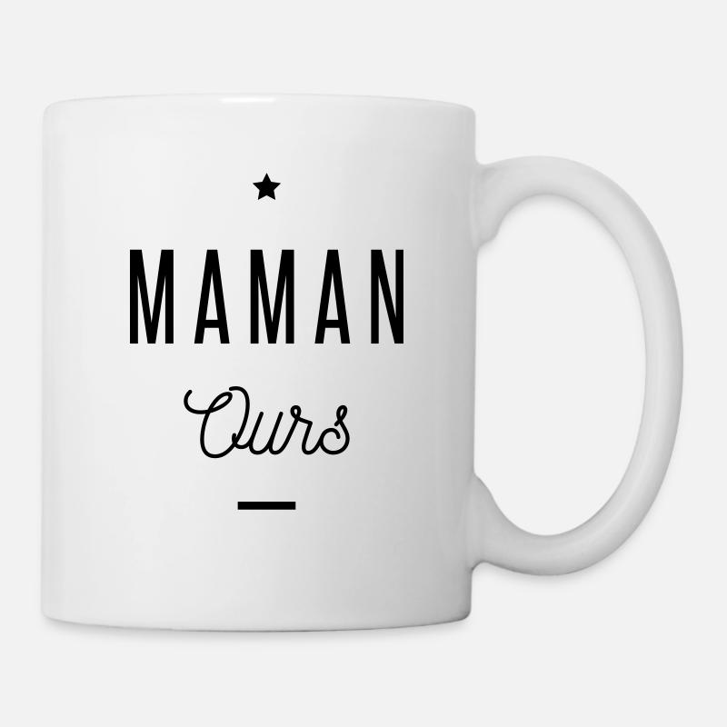 MAMAN OURS - Mug blanc - blanc