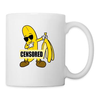 Censored Banana - Mug - white - Right