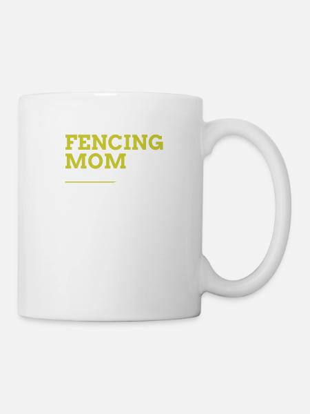 Fechten Mama - Tasse - Weiß