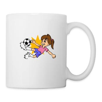 I'm Awesome At Soccer Girl - Mug - white - Right