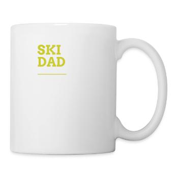 Ski Dad - Mug blanc - blanc - Droite