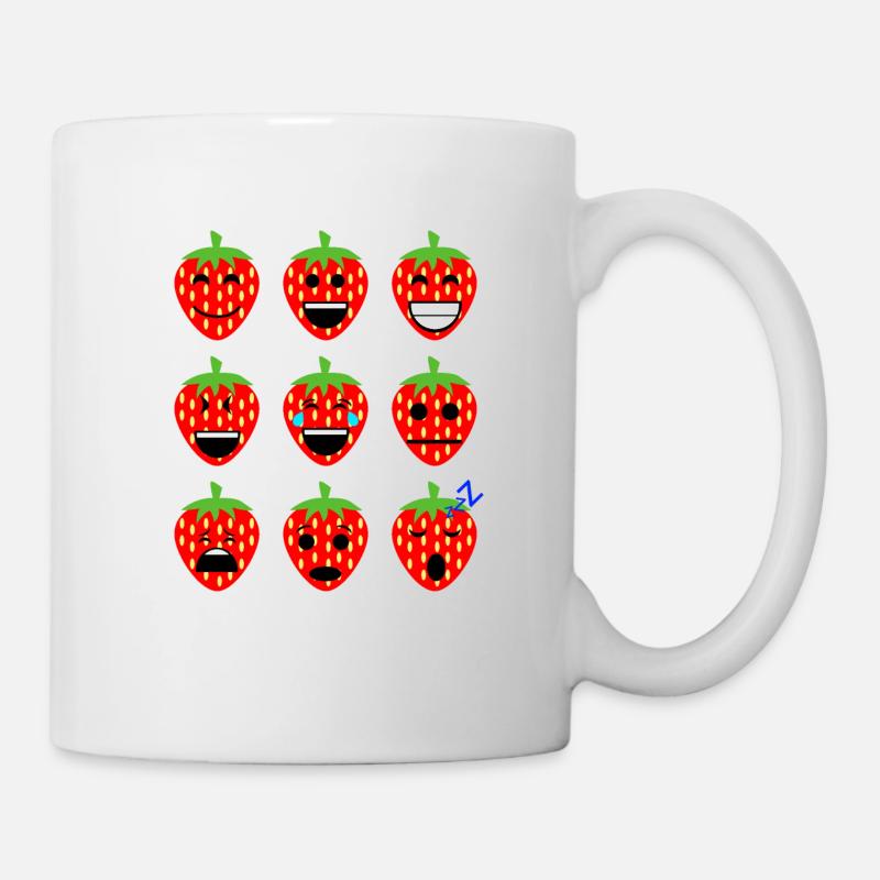 Strawberries - Mug - white