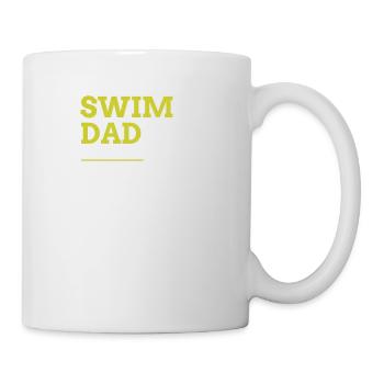 Swim Dad - Tasse - Weiß - Rechts