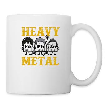 Cadeau de professeur de chimie en métal anniversaire drôle - Mug blanc - blanc - Droite
