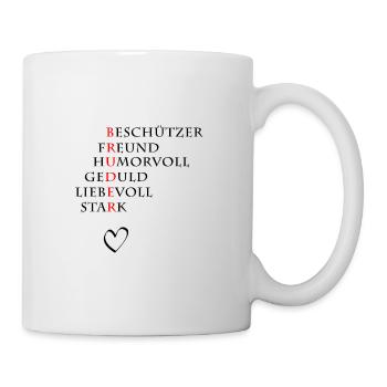 Bruderherz - Tasse - Weiß - Rechts