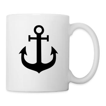 anchor - Tasse - Weiß - Rechts