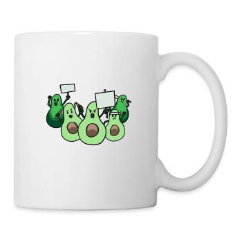 Avocado machen eine Demo Fantasy - Tasse - Weiß - Rechts