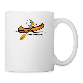 Canoe-duck - Mug - white - Right