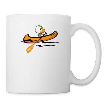 Canard canot 2 - Mug blanc - blanc - Droite