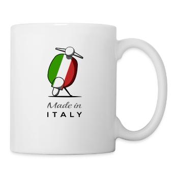 Italy,Made in Italy, Scooters, Scooters - Mug - white - Right