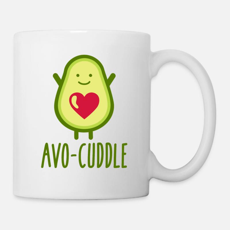 Avocado - Tasse - Weiß