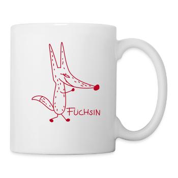Schlaue Füchsin (a) - Tasse - Weiß - Rechts