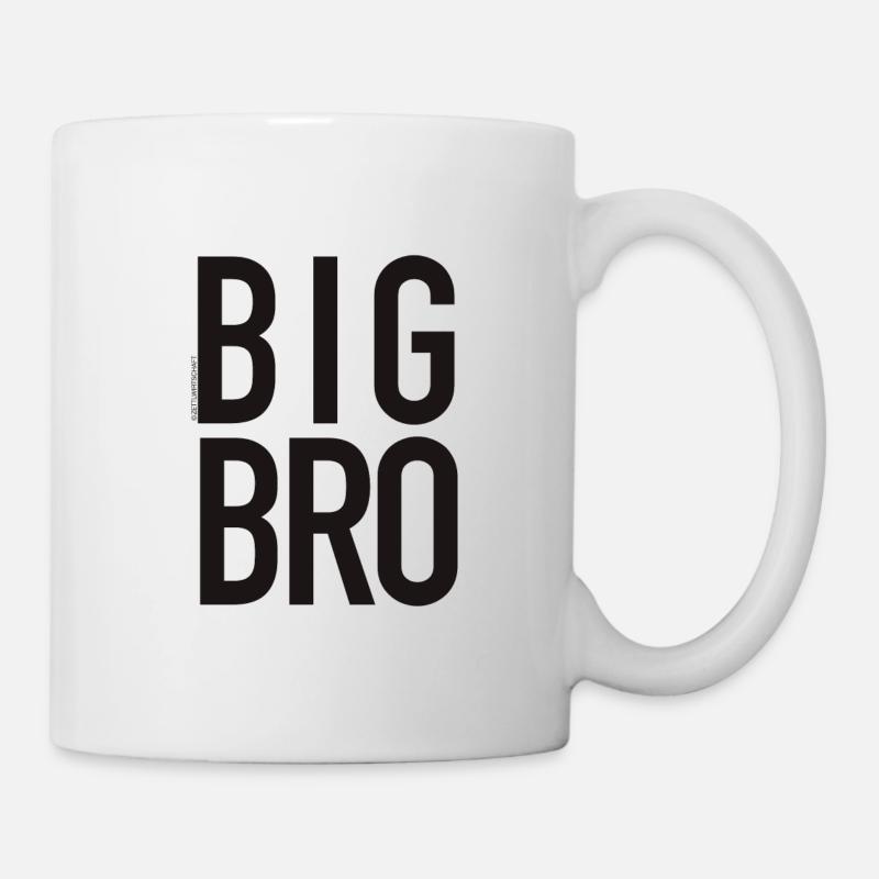 BIG Bro - Tasse - Weiß