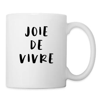 Joie de vivre - Mug - white - Right