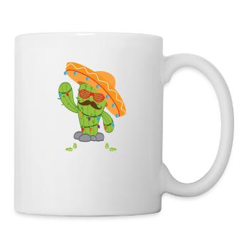 Feliz Navidad Cactus Christmas Christmas Tree Ka - Mug - white - Right