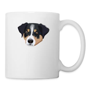 appenzeller sennenhund geschenkidee - Tasse - Weiß - Rechts