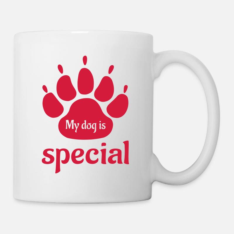 My dog is special - Mug blanc - blanc